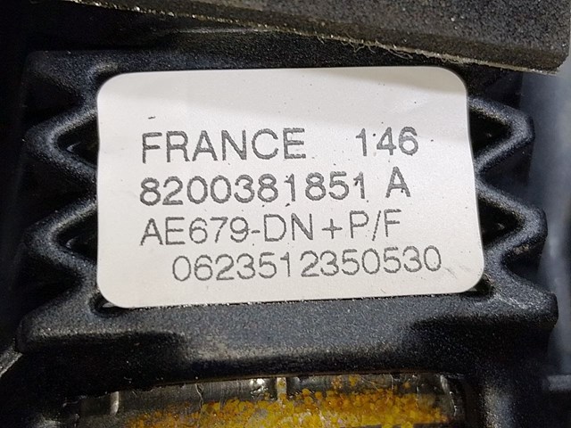 RENAULT 8200381851 Подушка безопасности (AIRBAG) водительская в наличии Киев