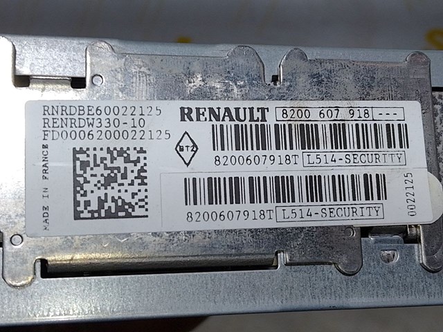 Радиоприемник 8200607918 RENAULT