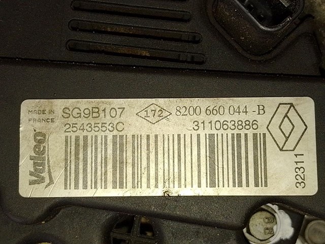 RENAULT 8200660044 Генератор в наличии Запорожье