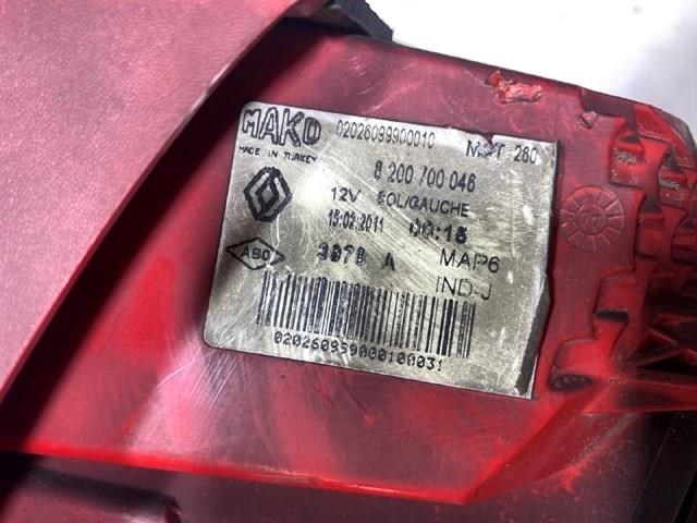 8200700046 RENAULT Фонарь задний левый купить в Харьков