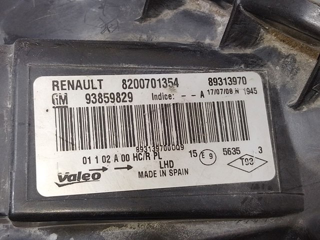 8200701354 RENAULT Фара левая купить в Харьков