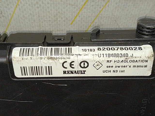 Блок управления комфортом 8200724392 RENAULT