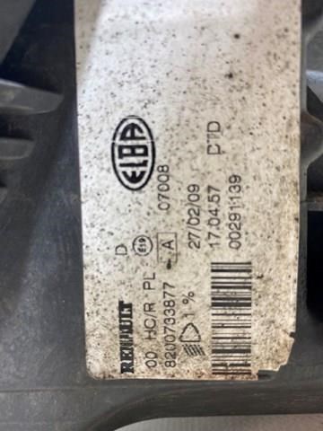 RENAULT 8200733877 Фара правая в наличии Тернополь