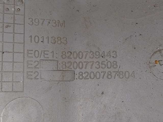 Молдинг (накладка) приборной панели "торпедо", левый 8200739443 RENAULT
