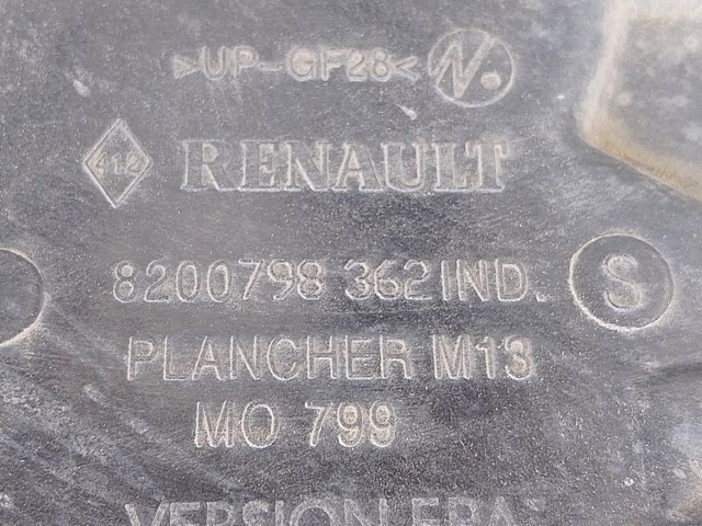 RENAULT 8200798362 Днище багажника (ниша запасного колеса) в наличии Черкассы