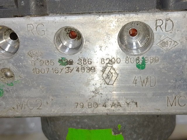 Блок ABS гидравлический 8200806980 RENAULT