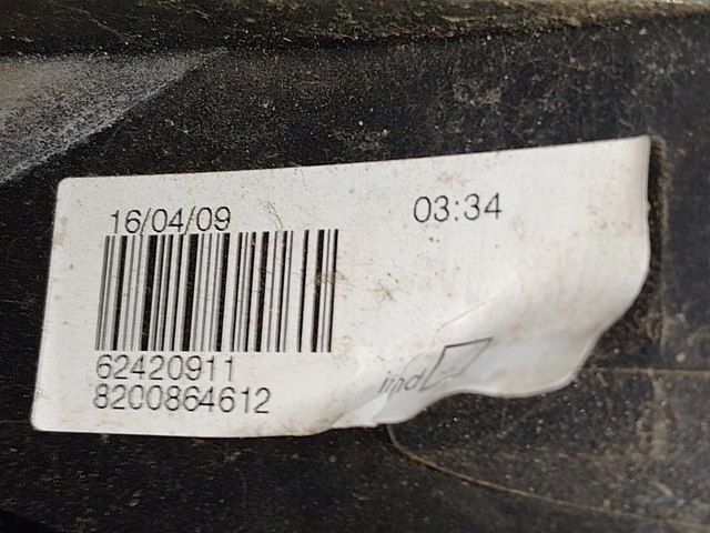 RENAULT 8200864612 Фонарь задний левый в наличии Полтава