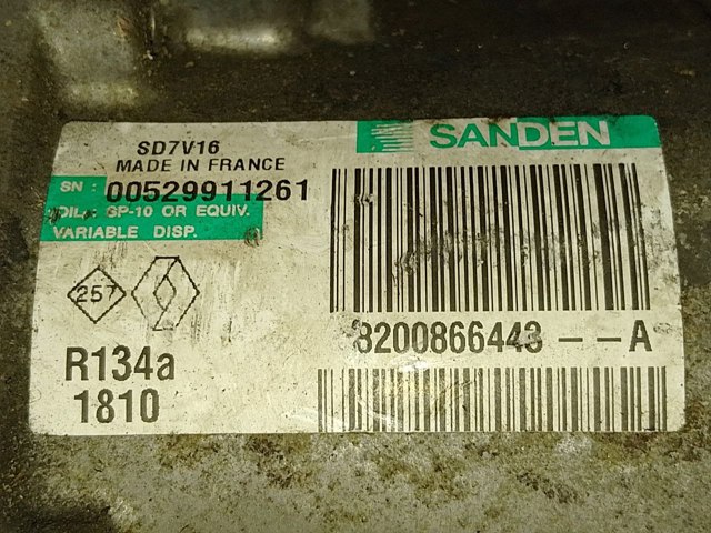 RENAULT 8200866443 Компрессор кондиционера в наличии Ужгород