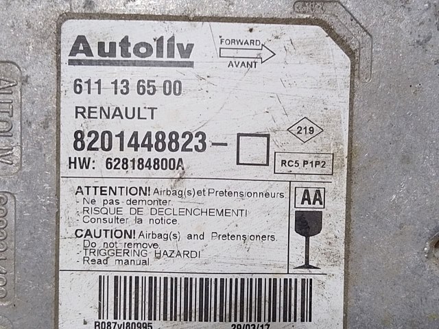 8201448823 Модуль-процессор управления подушкой безопасности (ЭБУ AIRBAG) купить Харьков