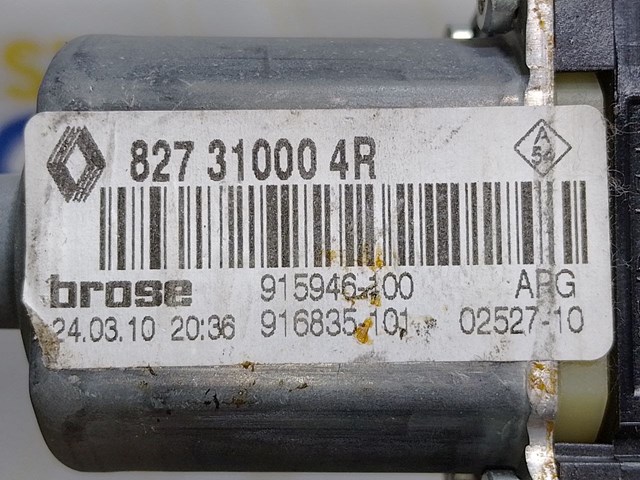 827310004R RENAULT Мотор стеклоподъемника двери задней левой купить в Житомир