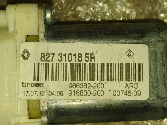 827310185R RENAULT Мотор стеклоподъемника двери задней левой купить в Николаев