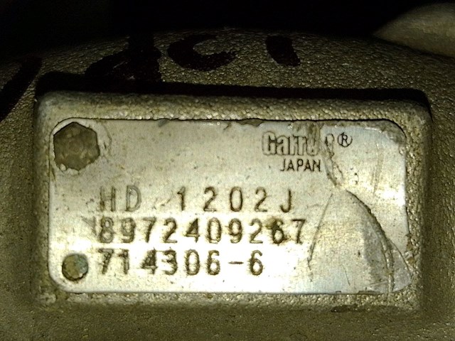 Турбонаддув 8972409267 RENAULT