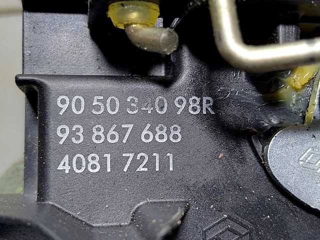 905034098R RENAULT Замок двери задней левой распашной купить в Ужгород