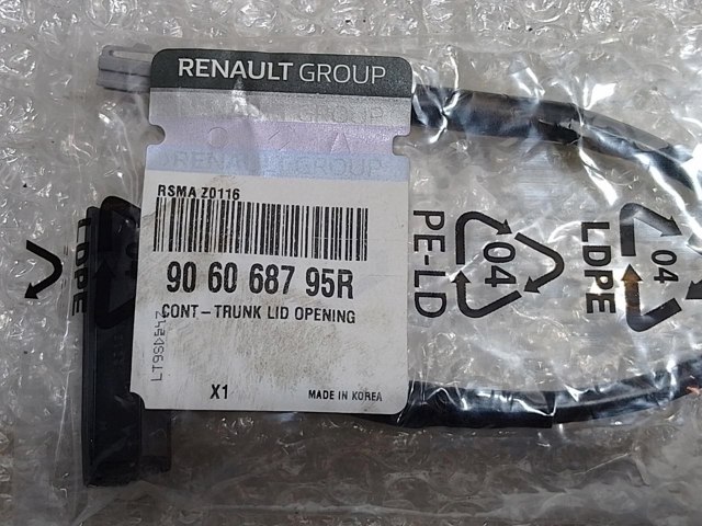 RENAULT 906068795R Кнопка салона привода крышки багажника (двери 3/5-й (ляды) в наличии Запорожье