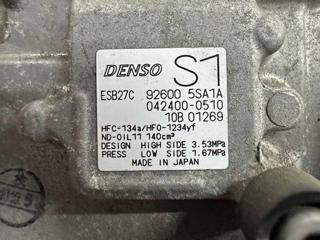 NISSAN 926005SA1A Компрессор кондиционера в наличии Черкассы