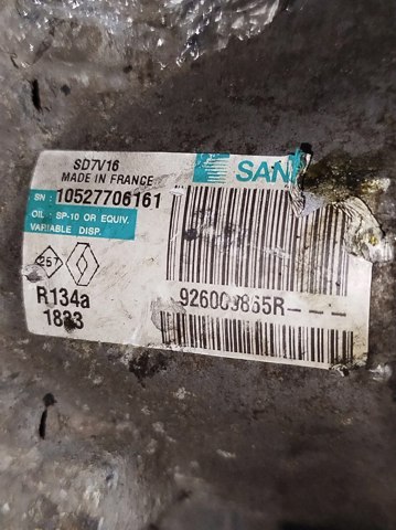 Компрессор хладагента 926009865R RENAULT