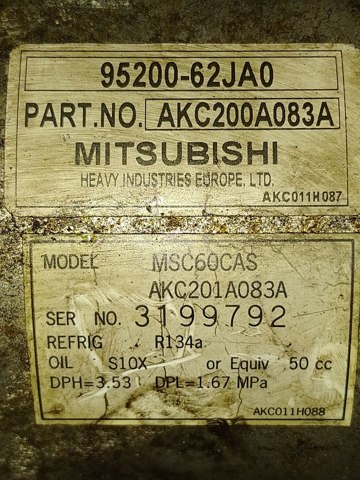 9520062JA0 Компрессор кондиционера купить Житомир