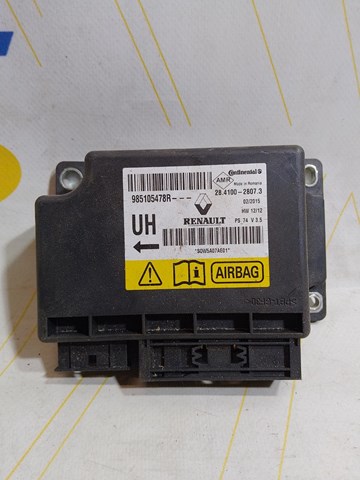985105478R Модуль-процессор управления подушкой безопасности (ЭБУ AIRBAG) купить Тернополь