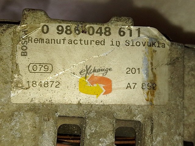A002TB6481 Генератор купить Хмельницкий