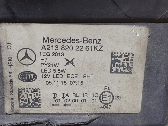 MERCEDES A2138202261 Фара правая в наличии Житомир