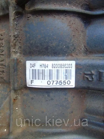 Мотор в сборе D4FH784 RENAULT