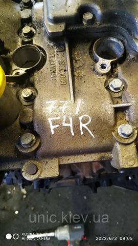 F4R771 RENAULT Двигатель в сборе купить в Днепр