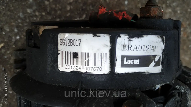 Генератор автомобильный LRA01990 LUCAS