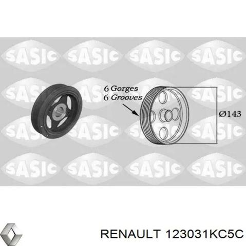 Шкив коленчатого вала 123031KC5C RENAULT