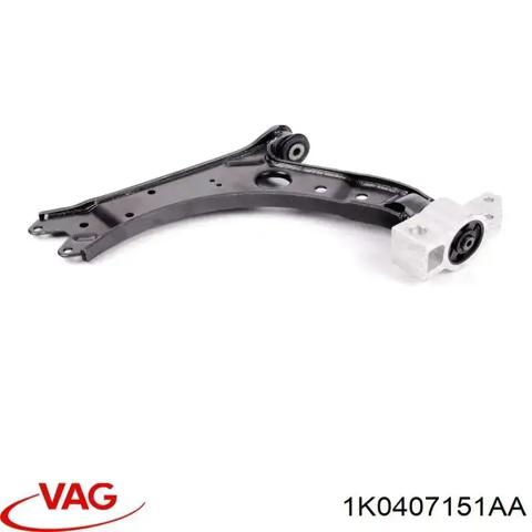 Рычаг передний нижний левый 1K0407151AA VAG