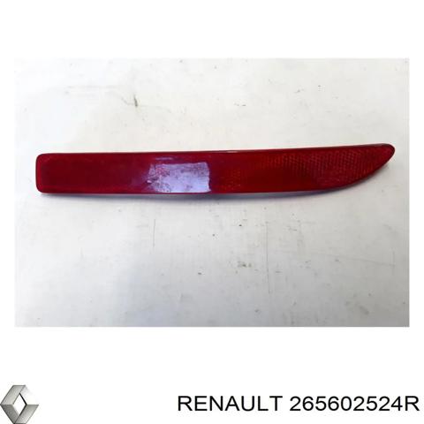 Правый катафот заднего бампера 265602524R RENAULT