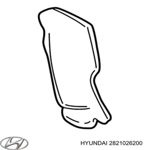 Воздухозаборник воздушного фильтра 2821026200 HYUNDAI