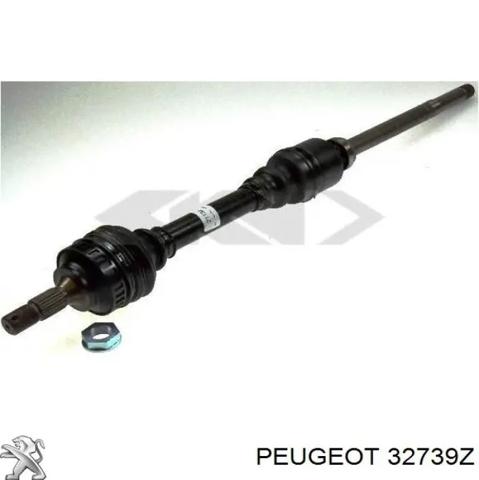 Полуось передняя, правая 32739Z PEUGEOT