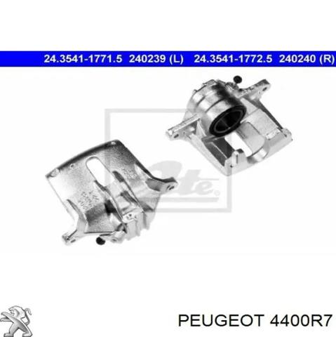 Суппорт тормозной, передний, правый 4400R7 PEUGEOT