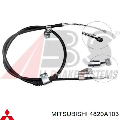 Трос ручника задний 4820A103 MITSUBISHI