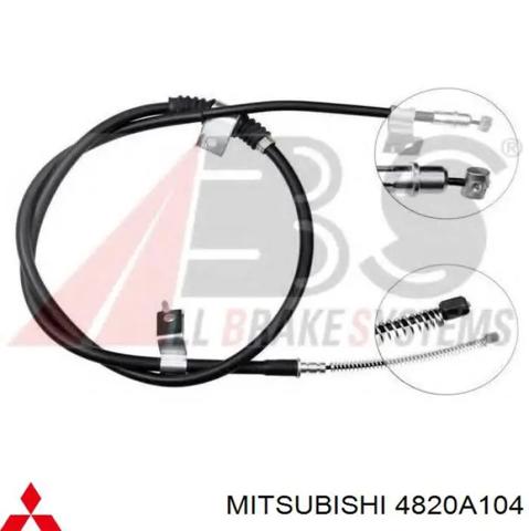 Трос ручного тормоза задний, правый 4820A104 MITSUBISHI