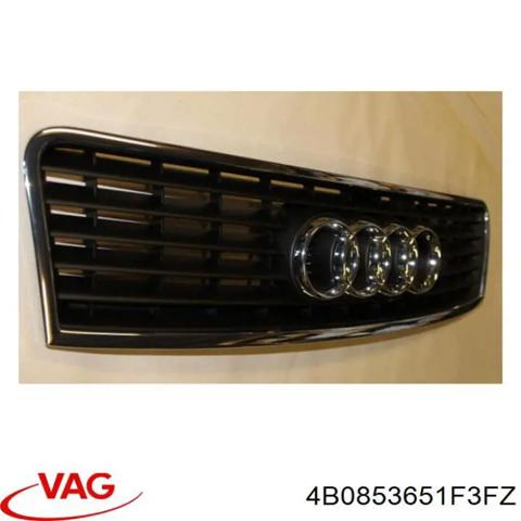 Облицовка радиатора 4B0853651F3FZ VAG
