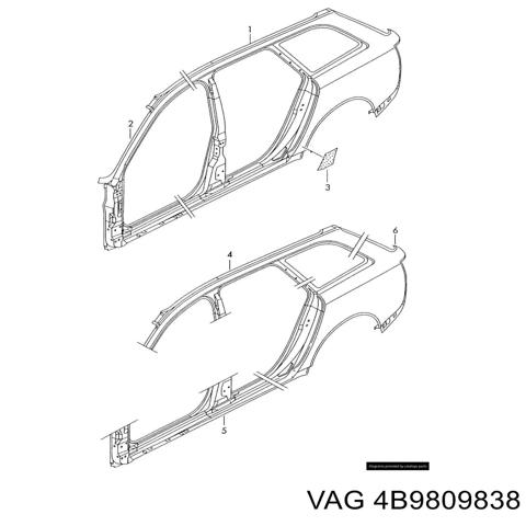 4B9809838 VAG