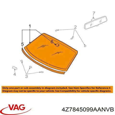 Ветровое стекло 4Z7845099AANVB VAG