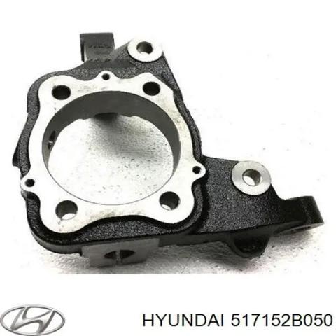 Цапфа - поворотный кулак передний, левый 517152B050 HYUNDAI