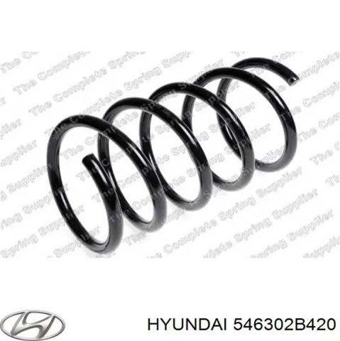 Пружина передняя 546302B420 HYUNDAI