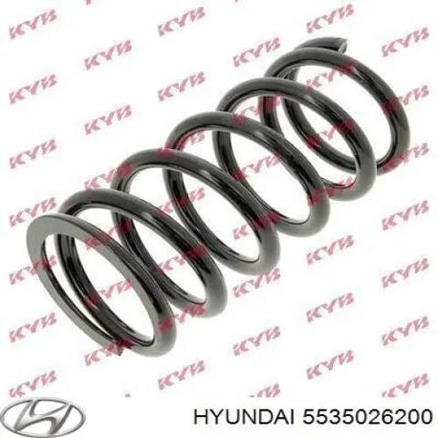 Пружина подвески задняя 5535026200 HYUNDAI