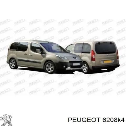 Фара основная левая 6208K4 PEUGEOT