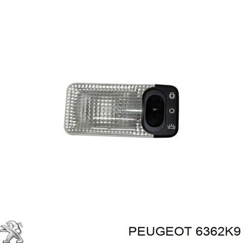 Плафон освещения кабины 6362K9 PEUGEOT