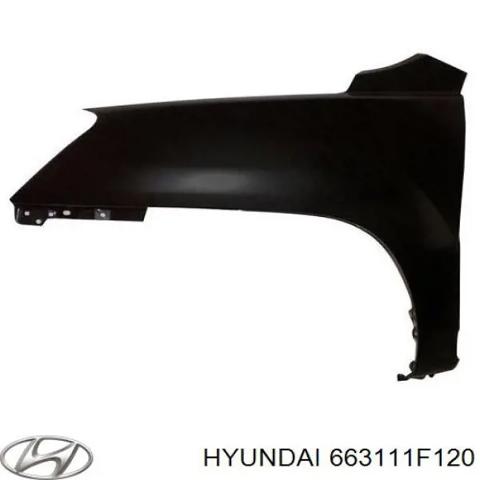 Крыло переднее левое 663111F120 HYUNDAI