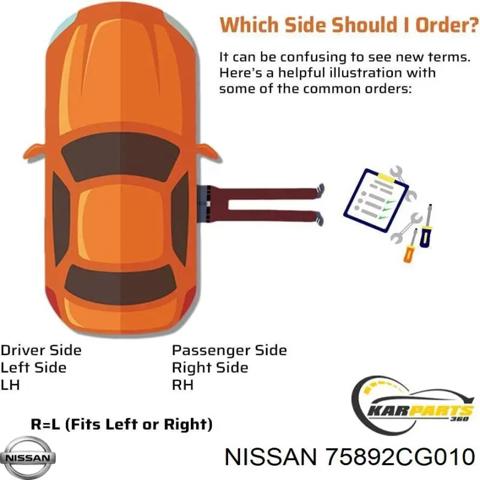 Защита моторного отсека 75892CG010 NISSAN