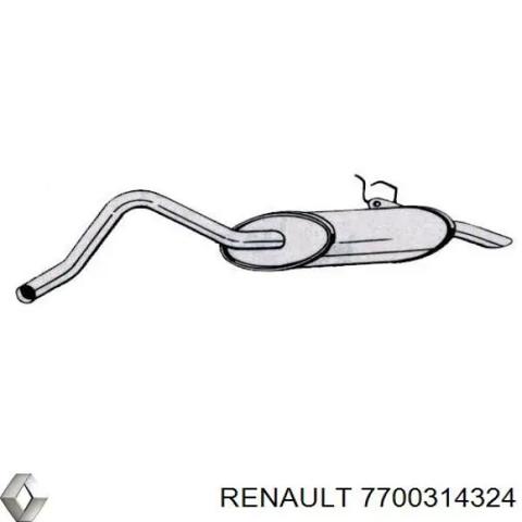 Выхлоп задний 7700314324 RENAULT