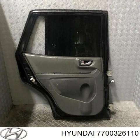 Дверь пассажирская задняя левая 7700326110 HYUNDAI