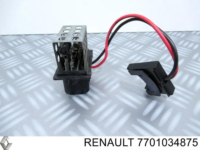 Регулятор оборотов вентилятора печки 7701034875 RENAULT