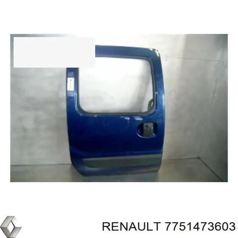Дверь боковая (сдвижная), правая 7751473603 RENAULT