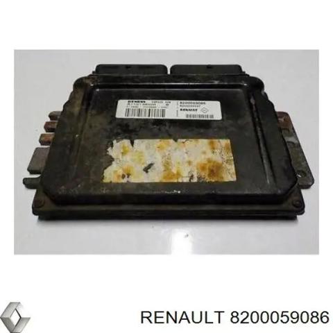 Электронный блок управления двигателем 8200059086 RENAULT